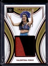 Valentina Feroz 2023 Panini Immaculate WWE #RM-VFR Patch Red /25