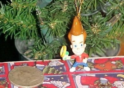 Jimmy Neutron Miniature Ornament Hipno Ray Gun 2002