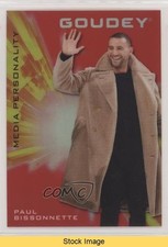 2021 Upper Deck Goodwin Champions Goudey Platinum Red Paul Bissonnette READ 16yx