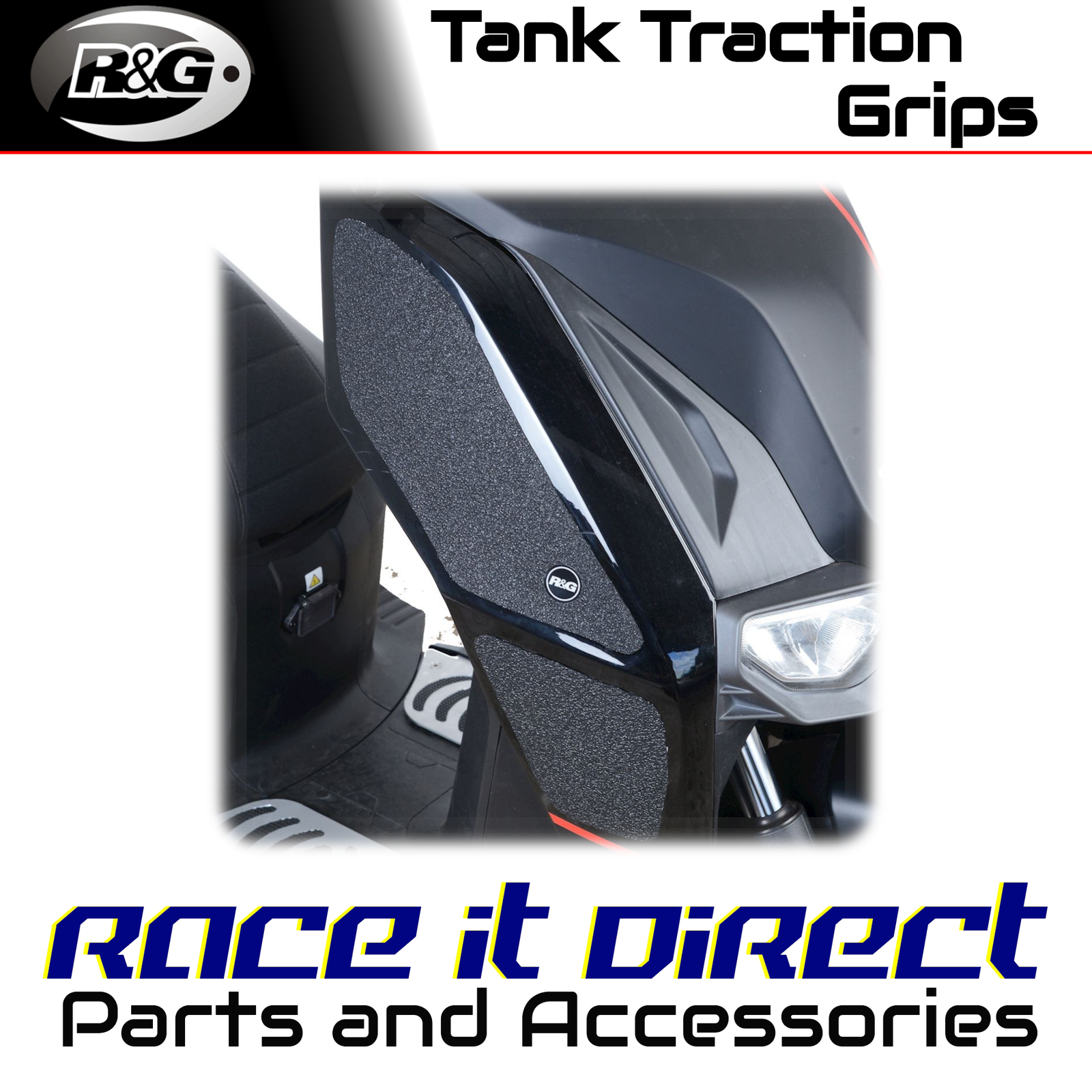 R&G - EZRG1900CL - Tank Traction Grips