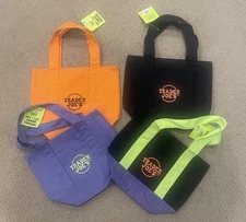 Trader Joe's Mini Halloween Canvas Tote Bag Set Of 4 RARE  Ship today New