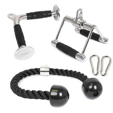 Cable Machine Attachment, LAT Pulldown Attachments, Cable Attachments for Gym...