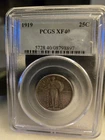 1919 Standing Liberty Quarter 25c PCGS XF40!