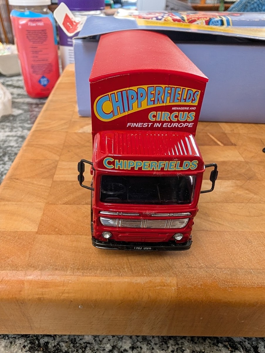 Corgi Classics 97889 AEC Cage Truck and Trailer - Chipper fields