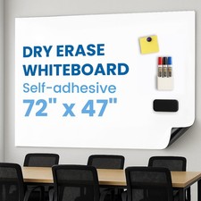 Magnetic Whiteboard . Paper 72" x 47"