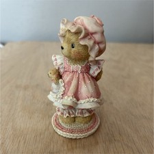 Enesco Customer Appreciation Cherished Teddy Figurine 1993 Pink Someone Special