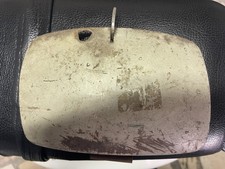 VESPA FARO BASSO  SPORTELLINO COFANO IN FERRO PORTA ATTREZZI USATO DELL'EPOCA