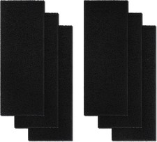 6 Pack Carbon Filters for Litter Box Odor Control