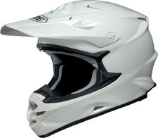 SHOEI VFX-W WHITE MX MOTOCROSS MOTO-X ENDURO FULL RACE SPEC MOTORCYCLE HELMET