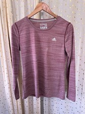 Adidas Women's Own The Run Long Sleeve Stretch Climate Ultimate Tee T-shirt M
