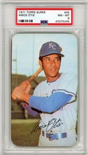 1971 Topps Super Amos Otis #45 PSA 8 P1466