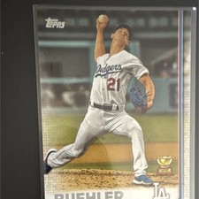 2019 Topps - Walker Buehler #445 Los Angeles Dodgers (Rookie Cup, Base Set)
