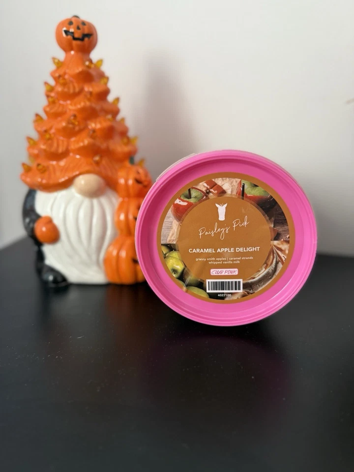 Pink Zebra 16oz Paisley Pick Cartón Caramelo Manzana Delight Foto 2 de 2