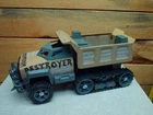 RARE-1986 Tonka Steel Monsters -Destroyer 1/2 Track Armored Truck W/ Treads Max