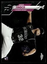 2020 Topps Chrome Update Jesus Tinoco Rookie Colorado Rockies #U-31