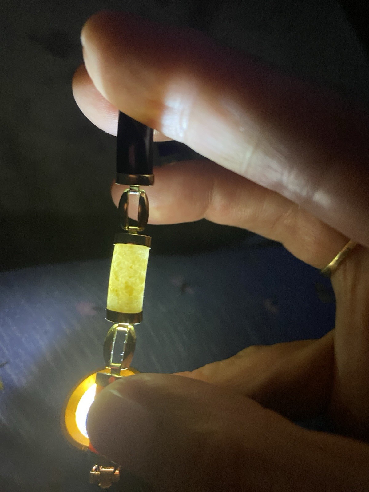 TRANSLUCENT Multi-Colored Jadeite Jade Bracelet S… - image 7