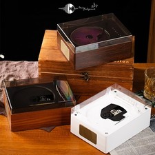 Retro Bluetooth Cd Player - Portable Wireless Speaker W/ Usb Charging