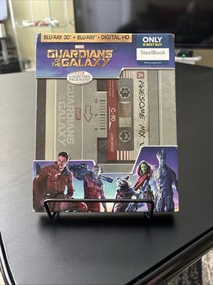 Guardians of the Galaxy (Blu-ray/Blu-ray 3D Best Buy SteelBook) Brand New 