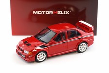 1:18 Motorhelix Mitsubishi Lancer Evolution VI (6.5) GSR T.M.E Passion Red M8430