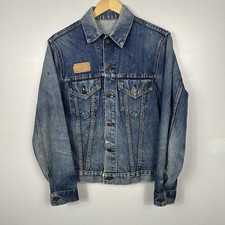 Vintage Levi’s Denim Jacket, Big E, Rare 60s 524, Size 38, Mens Small/Medium