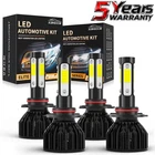 For GMC Savana 1500 2500 10000K LED Headlight KIT Super Bright White Light Bulbs