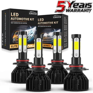 Pour GMC Savane 1500 2500 10000K LED Phares KIT Ampoules Super Bright White
