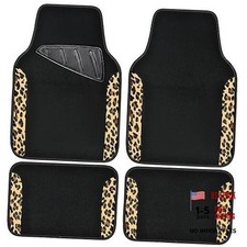 Waterproof Universal Fit Car Floor Mats Car Mats Fit For Leopard Print Waterproof Universal Fit Car Floor Mats Car Mats Fit For Leopard Print