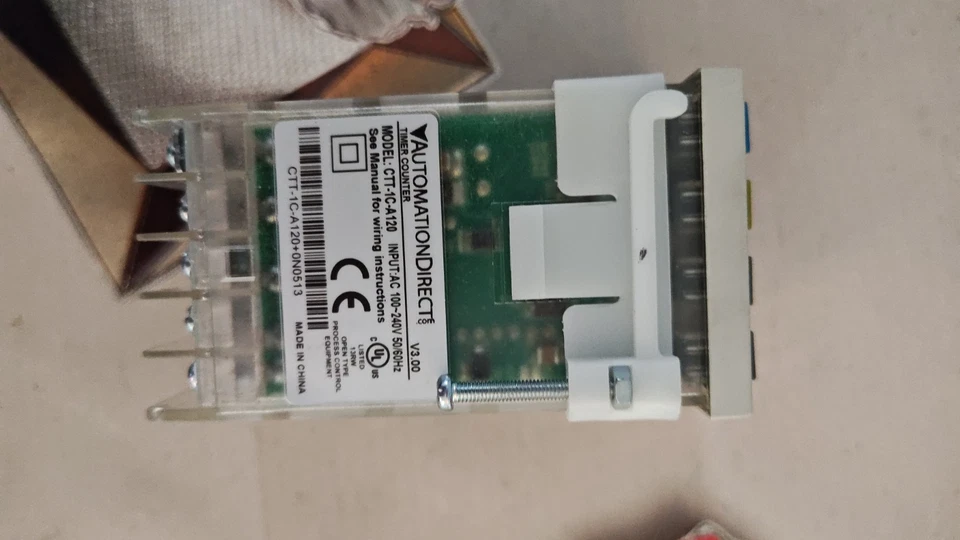 AUTOMATIONDIRECT 100-240V 6-DIGIT TIMER/COUNTER CTT-1C-A120 - Image 4 of 4