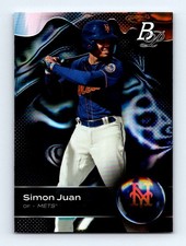 #TOP-56 2023 Bowman Platinum Top Prospects  Simon Juan New York Mets