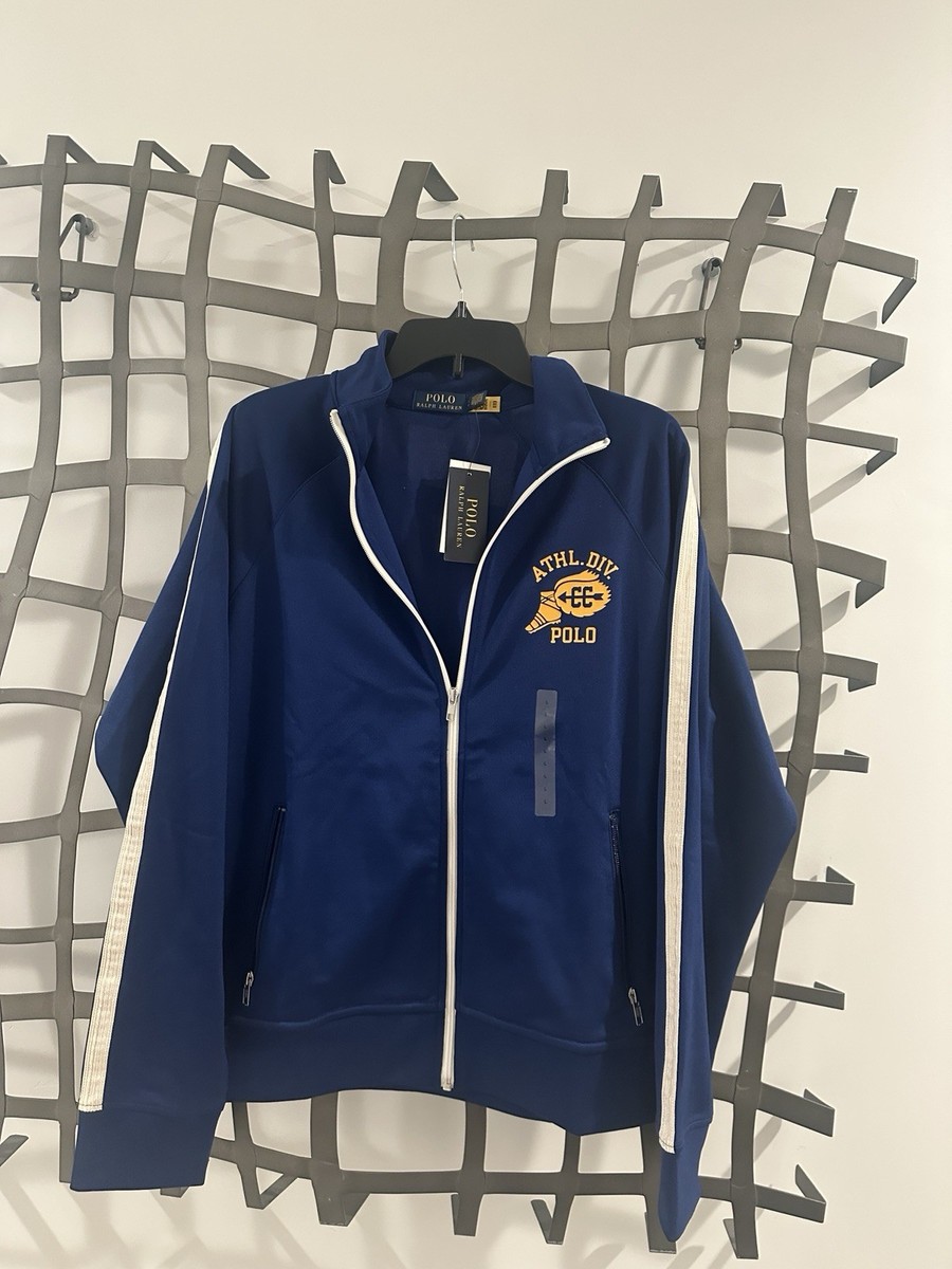 New Polo Ralph Lauren ATHL. DIV. Track Field Jacket NWT Men's L | eBay