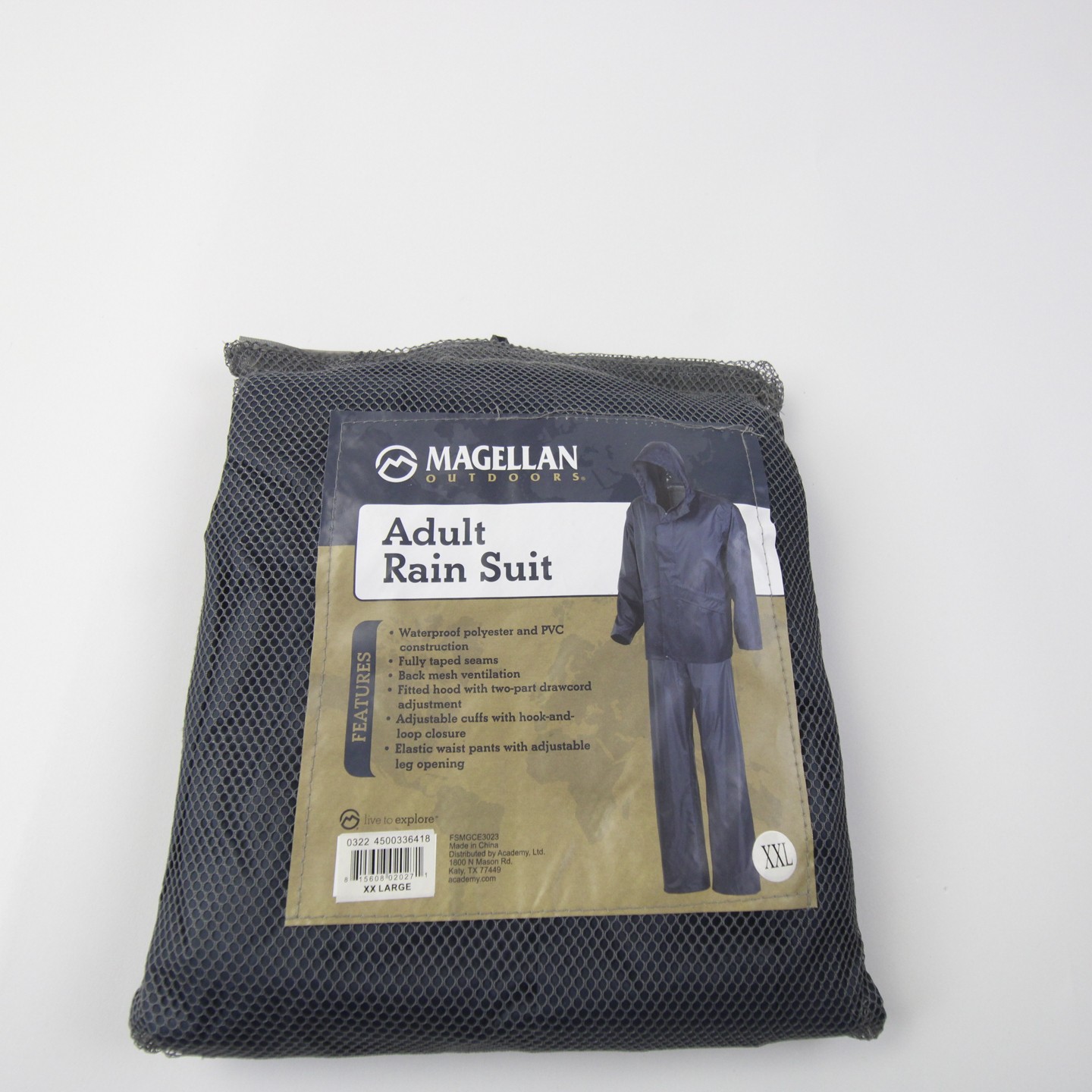 Magellan Rain Jacket Men's Navy New with Tags