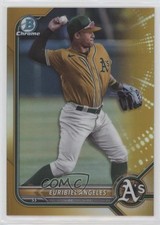 2022 Bowman Chrome Prospects Gold Refractor 16/50 Euribiel Angeles #BCP-225 0yx2