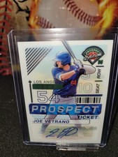 2024 JOE VETRANO Panini Prospect - Prospect Ticket Silver Auto #47 LA Dodgers RC