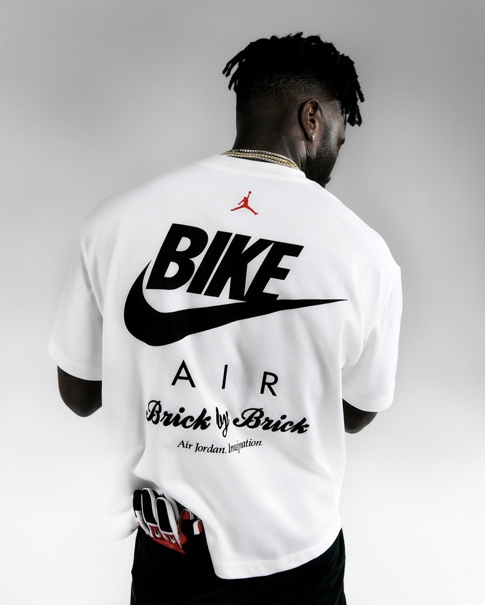 Jordan x Nigel Sylvester Brick Tee -White Size M (HQ1736-100) for