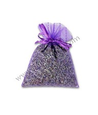 Sacchetti Organza con Fiori di Lavanda Essiccati 20 g – Naturale e Profumati