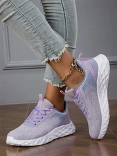 SALE Womens Running Shoes Breathable Mesh Sports Lightweight Cushioning Sneakers