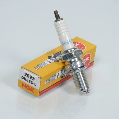 Bougie d'allumage NGK pour Moto Suzuki 400 Gsx S Twin 1980 à 1982 DR8ES-L Neuf - Photo 1/4