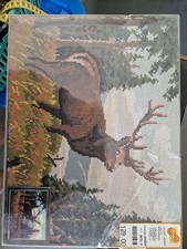 Gobelinbild Stolzer Hirsch 40 x 50 cm