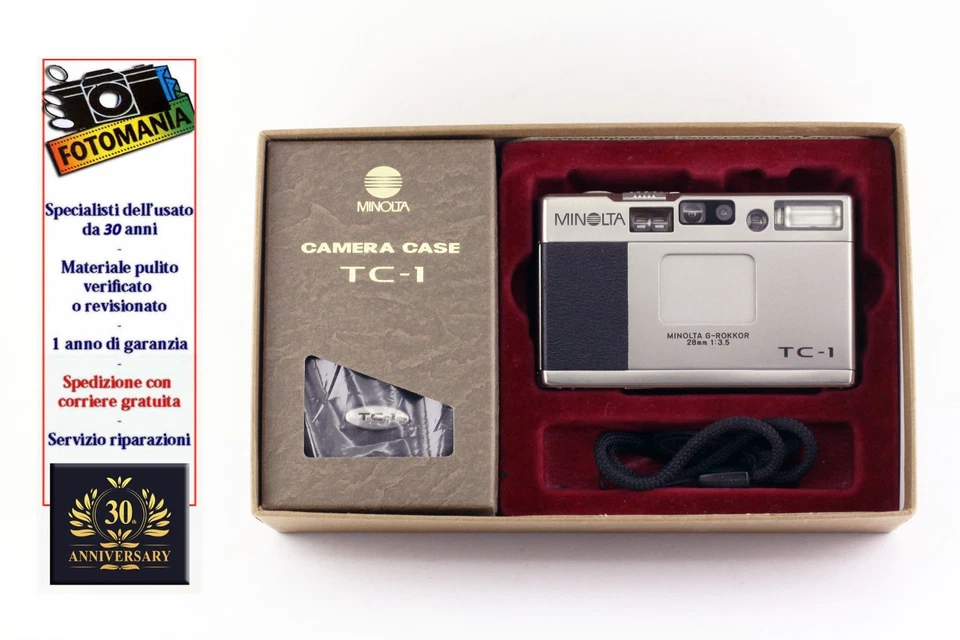 Minolta TC-1 rara eccellente completa garanzia 1 anno - Immagine 2 di 4