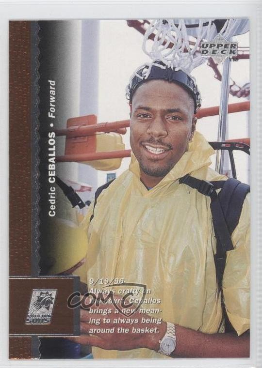 1996-97 Upper Deck Cedric Ceballos #237 1v6