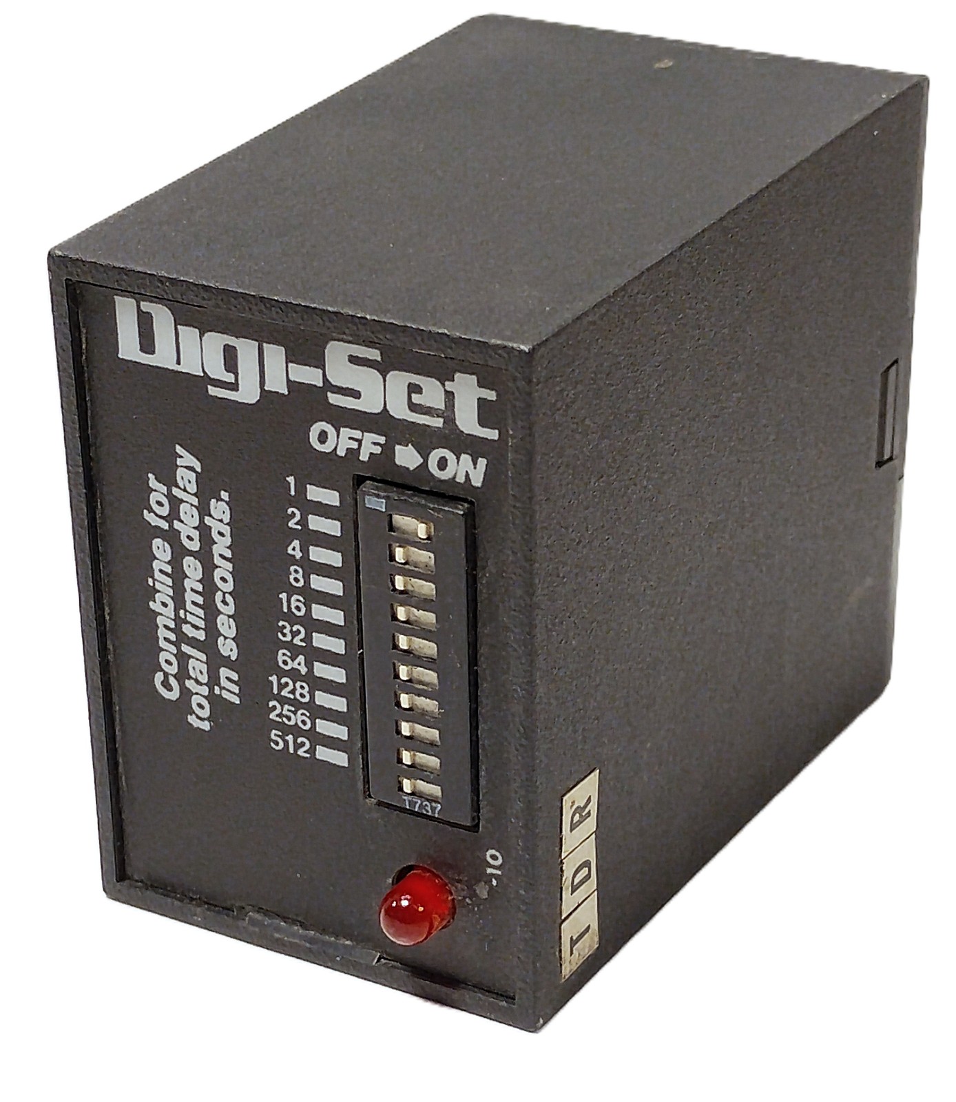 SSAC TDM24DL 24-28 V DC 10 A 1-1023 Seconds DPDT On-Delay Time-Delay Relay