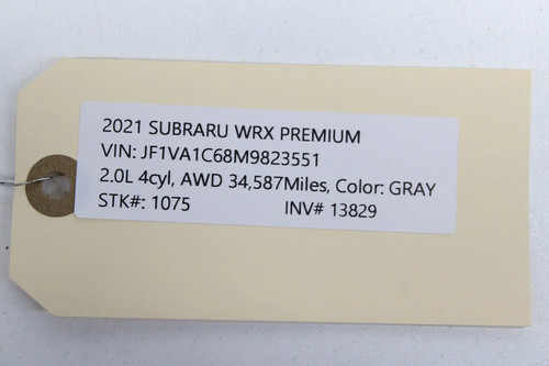 2015-2021 SUBARU WRX REAR BACK CENTER CONSOLE ASHTRAY STORAGE TRIM CAP OEM - Picture 5 of 5