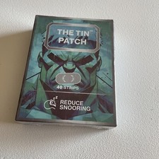 The tin patch, 40 strips, reduce snoring Exp 1/26