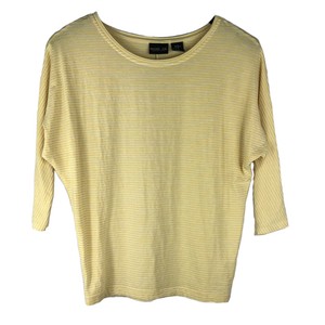 yellow batwing top