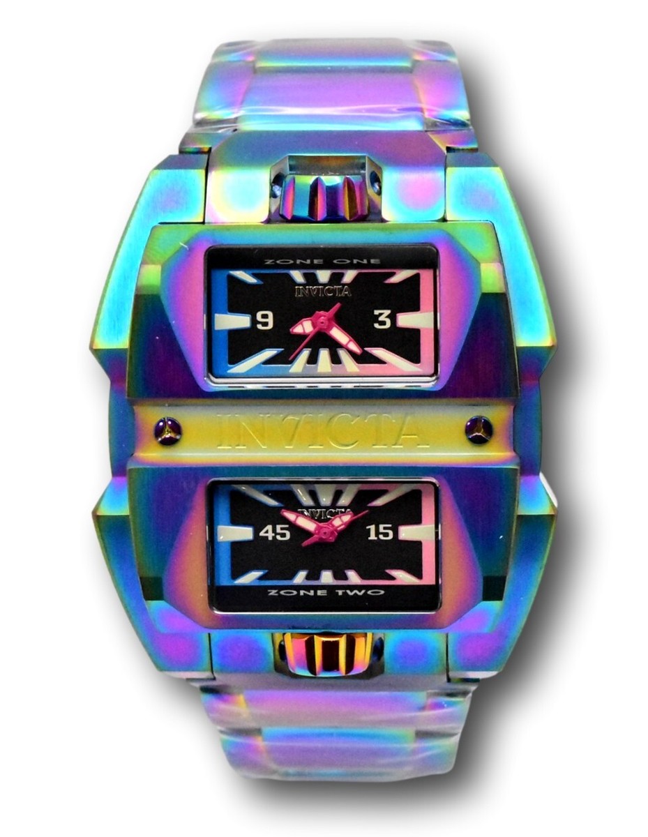 圧倒的重厚感☆人気のレインボーカラー INVICTA AKULA 41712
