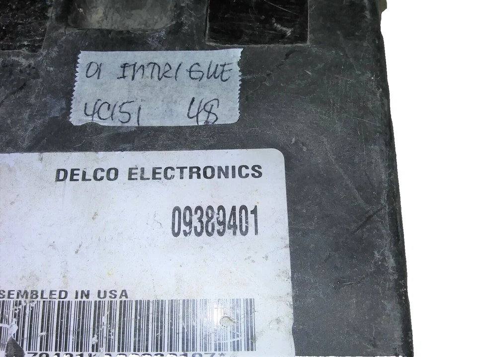 09389401 bcm body control module 2000-2001 Oldsmobile Intrigue - Image 2 of 4