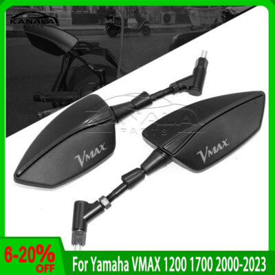 For Yamaha VMAX 1200 1700 2000-2023 New Motorcycle Side Rearview Mirrors