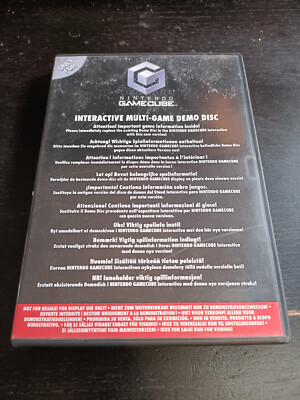 Interactive Multi-Game Demo Disc July 2004 Nintendo Gamecube
