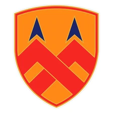 377th Theater Sustainment Command Combat Service Identification Badge Sticker 5"