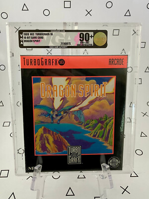 Dragon Spirit Sealed - TurboGrafx-16 - VGA 90+ Uncirculated - NM+/MT Key Title